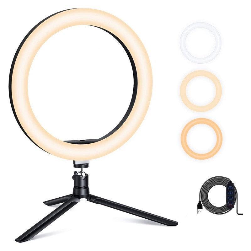 Ring Light Iluminador Anel Luz Com Tripe